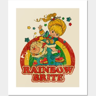 RETRO VINTAGE RAINBOW BRITE Posters and Art